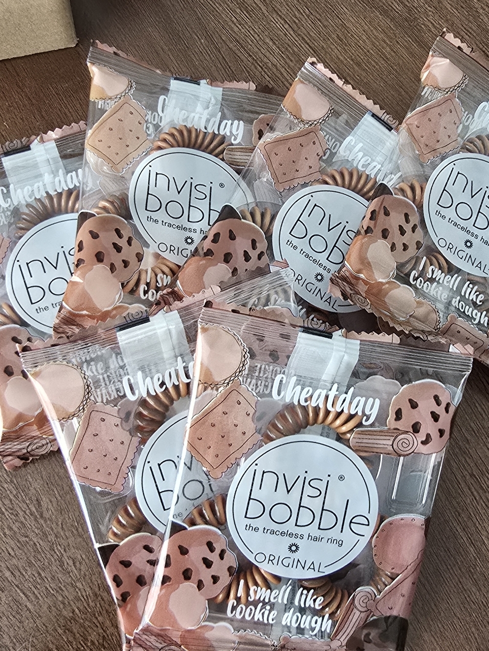 18 Cookie Dough Scented Hair Ties!